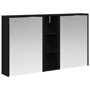 vidaXL Vonios spintos komplektas 3 pcs 106 x 16 x 62,5 cm