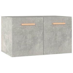 vidaXL Sieninė spintelė, betono pilka, 60x36,5x35cm, apdirbta mediena