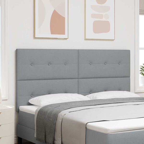 vidaXL Auk&scaron;čio reguliuojamas atlo&scaron;as &Scaron;viesiai pilka 180 cm audinys