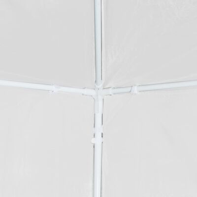vidaXL Proginė palapinė, 3x3m, balta