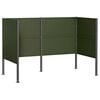 vidaXL Atliekų konteinerio ekranas 167 x 85 x 113 cm Plienas