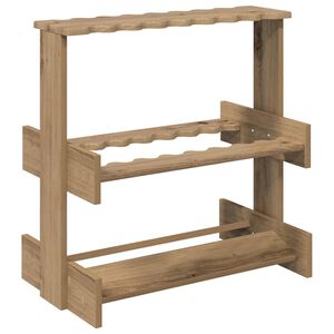 vidaXL Biliardo lazdos stovas Apdirbta mediena 60 x 35 x 60 cm