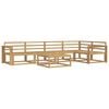 vidaXL Lauko sofos komplektas 6 pcs Balta 79 x 79 x 37 cm