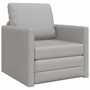 vidaXL Sofa lova Debesų pilka 74 x 77 x 81 cm audinys