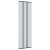 vidaXL Klaidų užuolaida su tinkleliu Juoda 70 x 220 cm Poliesteris