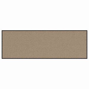 vidaXL Durų kilimėlis Bežinė ir juoda 60 x 180 cm 100% poliamidas