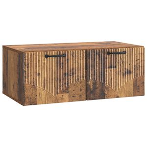 vidaXL Sieninė TV spintelė Sendintos medienos 78,5 x 41 x 30 cm
