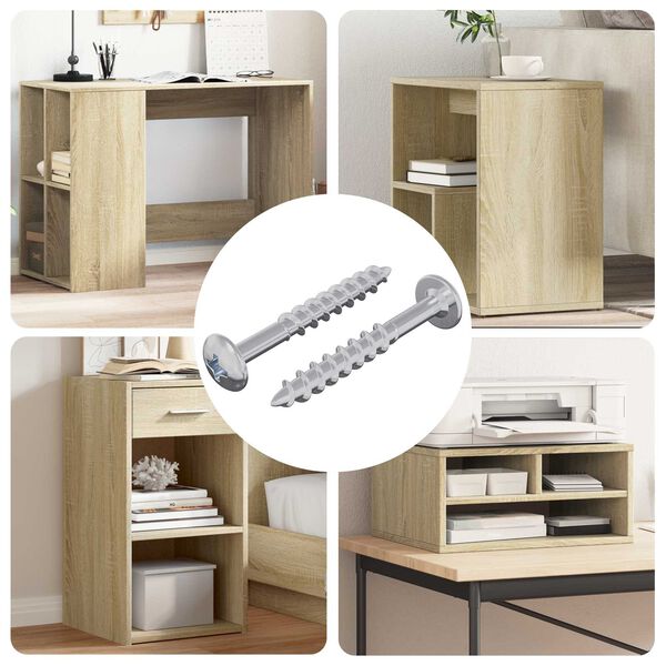 vidaXL Varžtas 2 pcs Sidabro 9,8 x 35 mm Geležis