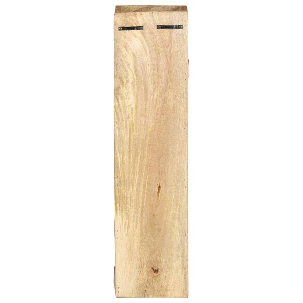 vidaXL Vyno butelių laikiklis 5 buteliams, mango medienos masyvas