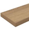 vidaXL Knygų lentyna 4 pcs Ruda 100 x 10 x 1,5 cm Apdirbta mediena