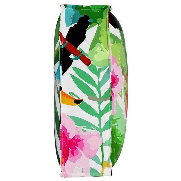 vidaXL Pagalvėlė Gėlių Įvairiaspalvis 60 x 40 x 12 cm Oksfordo audinys