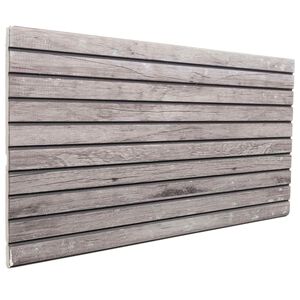 vidaXL Sienų plok&scaron;tės 5 vnt. 100 x 50 cm Pilka EPS putos