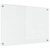 vidaXL Virtuvės atbraila Skaidrus 90 x 60 cm grūdintas stiklas