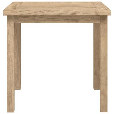 vidaXL Šoninis staliukas, 45x45x45cm, tikmedžio medienos masyvas