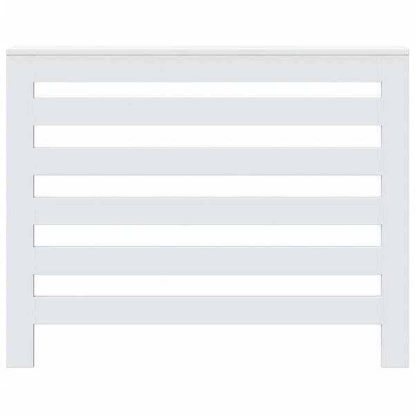 vidaXL Radiatoriaus uždangalas, baltas, 104x20x82cm, apdirbta mediena