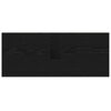 vidaXL Vonios spintelė Juoda 80 x 33 x 60 cm Apdirbta mediena