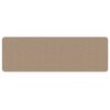 vidaXL Kilimas-takelis, smėlio spalvos, 50x150cm, sizalio imitacija