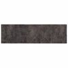 vidaXL Virtuvės kilimas juodas betonas 150 x 45 cm 100% poliamidas