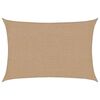 vidaXL Uždanga nuo saulės, taupe spalvos, 2x2,5m, HDPE, 160g/m&sup2;