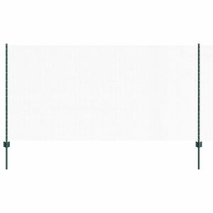 vidaXL Hexagonal Fence with Post 50 x 1,2 m PVC dengtas plienas Žalia