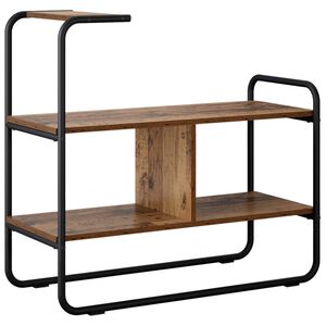 vidaXL Konsolinis stalas Sendintos medienos 80 x 35 x 75 cm