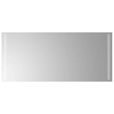 vidaXL Vonios kambario LED veidrodis, 90x40cm