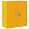 vidaXL Oppbevaringsskap Garučių geltona 80 x 40 x 90 cm Plienas