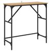 vidaXL Konsolinis stalas Amatininkų ąžuolas 75 x 32 x 75 cm