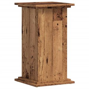 vidaXL Stovas augalams, sendintos medienos, 33x33x60cm, mediena