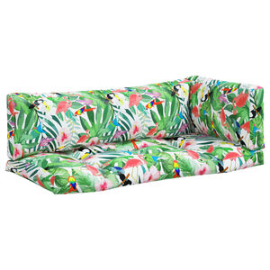 vidaXL Palečių pagalvėlės, 3vnt., įvairių spalvų, oksfordo audinys