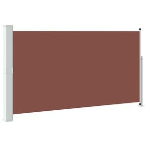 vidaXL Terasos pertvara, ruda, 160 x 300 cm