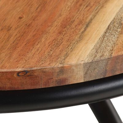 vidaXL Žurnalinis staliukas, 40x40x52cm, akacijos medienos masyvas