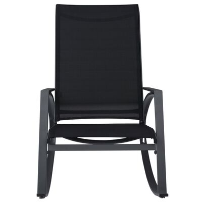 vidaXL Supamos sodo kėdės, 2vnt., juodos spalvos, tekstilenas