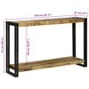 vidaXL Konsolinis stalas 120 x 33 x 75 cm