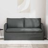 vidaXL Sofa Tamsiai pilka 156 x 82 x 85 cm audinys