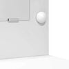 vidaXL Makiažo stalas 2 pcs Balta 50 x 41 x 135 cm Apdirbta mediena