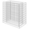 vidaXL Gabiono vazonas, 90x50x100cm, galvanizuotas plienas, auk&scaron;tas