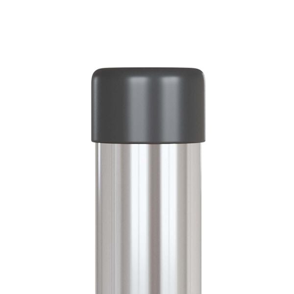 vidaXL Tvorelės stulpas 12 pcs Sidabro 100 cm