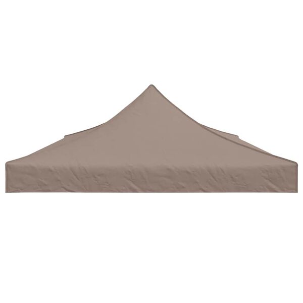 vidaXL Proginės palapinės stogas, taupe spalvos, 6x3m, 270 g/m&sup2;
