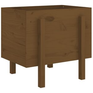 vidaXL Sodo lovelis, medaus rudas, 62x50x57cm, pu&scaron;ies medienos masyvas