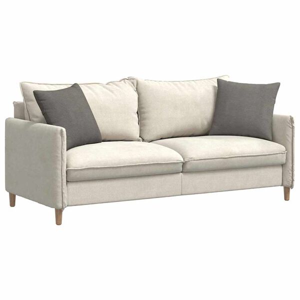 vidaXL Sofa Pagalvės 2 pcs Šviesiai pilka 45 x 45 cm