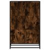 vidaXL Highboard Rūkytas ąžuolas 68x35x106,5 cm Mediena ir metalas