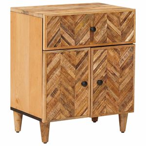 vidaXL Naktinis staliukas Ruda 50 x 33 x 60 cm Kietas mango medis