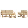 vidaXL Lauko sofos komplektas 6 pcs