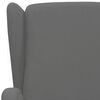 vidaXL Atlo&scaron;iamas krėslas, &scaron;viesiai pilkos spalvos, audinys