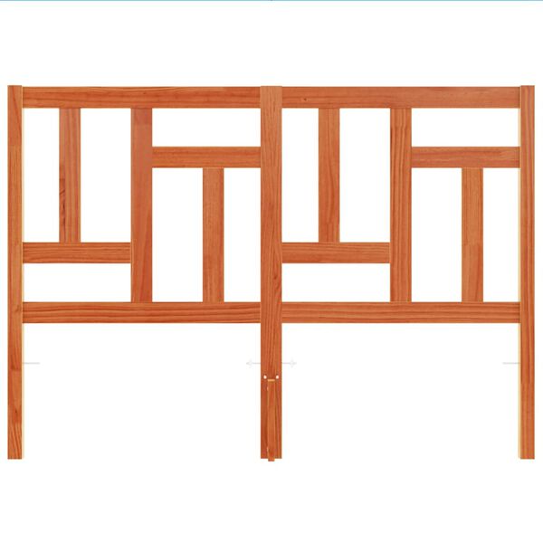 vidaXL Galvūgalis, va&scaron;ko rudos spalvos, 140cm, pu&scaron;ies medienos masyvas