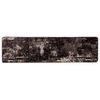 vidaXL Kilimėlis MARSA Juoda 80 x 400 cm Poliesteris ir PVC