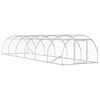 vidaXL Vi&scaron;tų būdas Sidabrinė 600 x 150 x 100 cm Galvanizuotas plienas