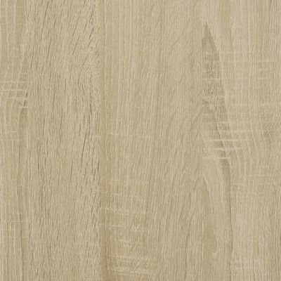 vidaXL Lovos rėmas, sonoma ąžuolo spalvos, 150x200cm, apdirbta mediena