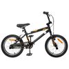 vidaXL BMX Dviratis 16 Colių 5-8 metų amžiaus Juoda